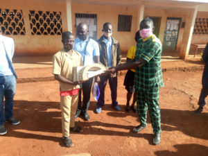 Lancement du PAPES-DIDAC remise de matériel didactique fait à base de déchets de bois recyclés au lycée de Gada-Bini à Ngaoundéré